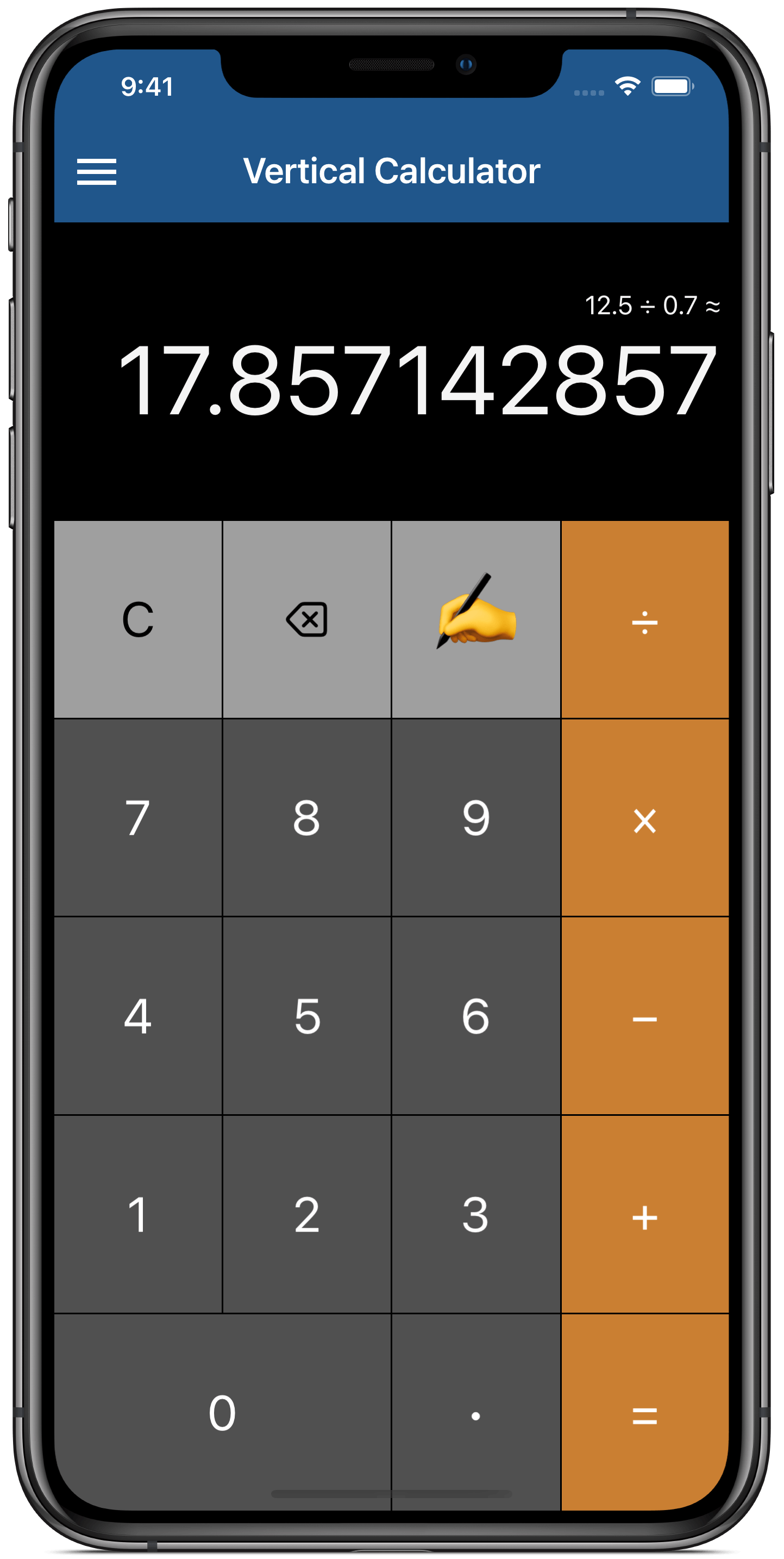 vertical-calculator